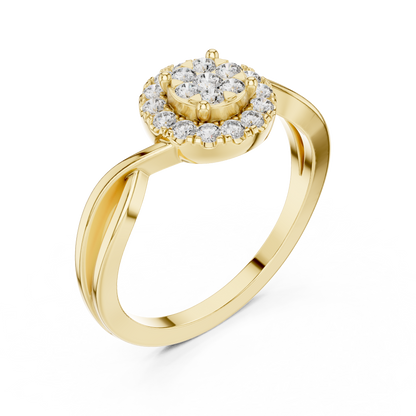 Singular Core Diamond Ring - SB-9-53