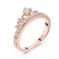 Princess Crown Diamond Ring - SB-9-54