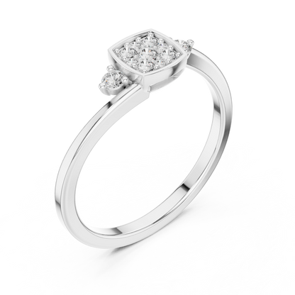 Aesthetic Royal Queen Diamond Ring - SB-9-56