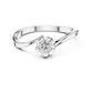 Aesthetic Curvy Engagement Diamond Rind - SB-9-58