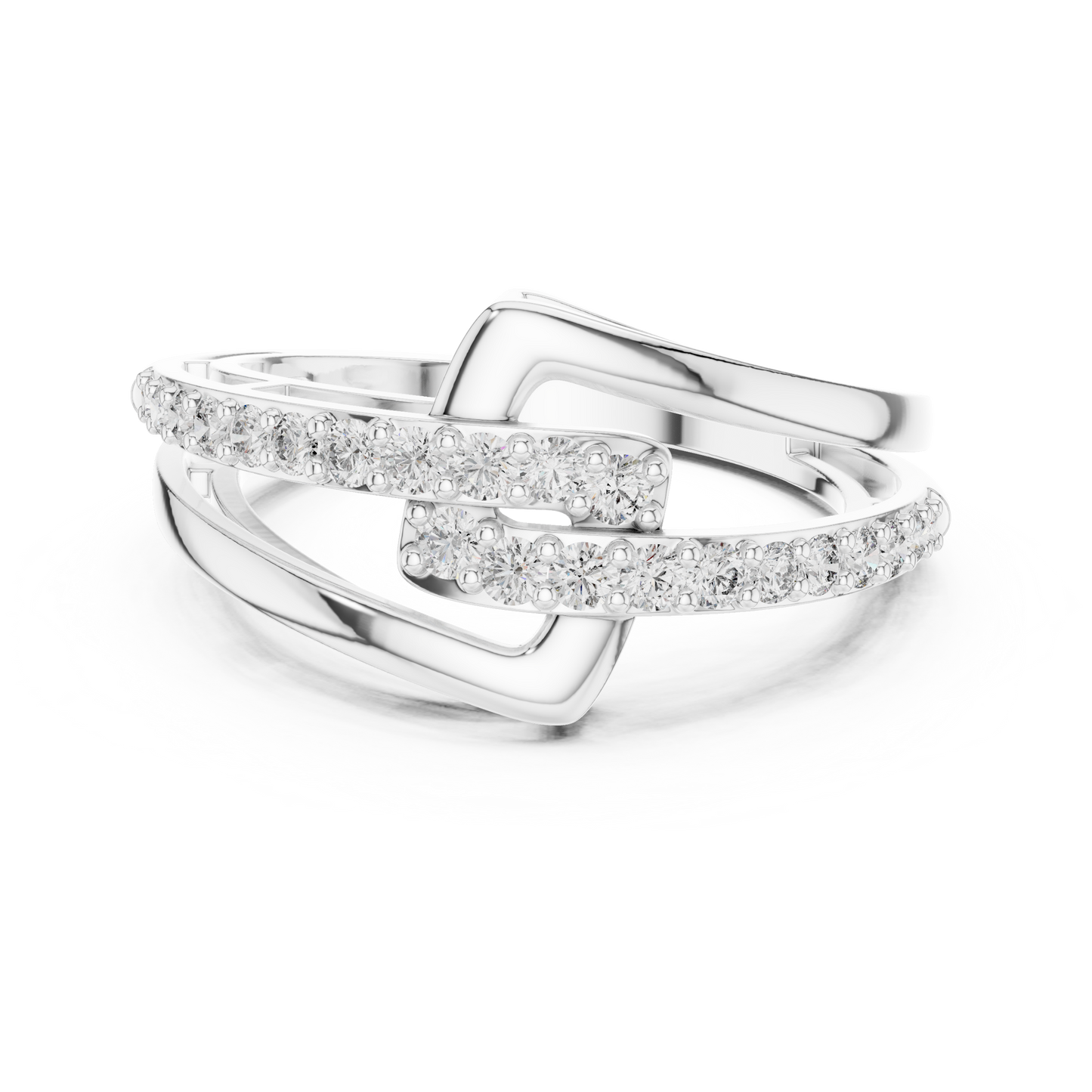 Modern Style Diamond Ring SB-9-59