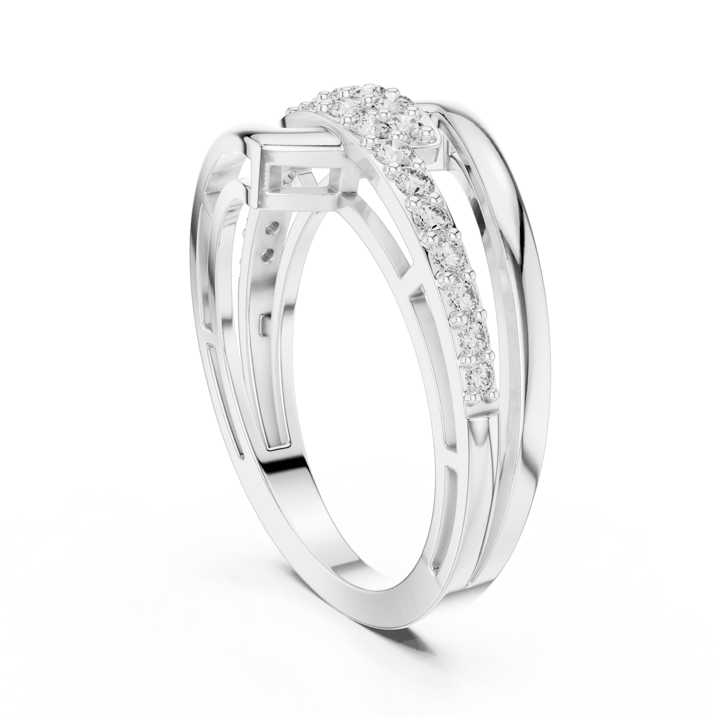 Modern Style Diamond Ring SB-9-59