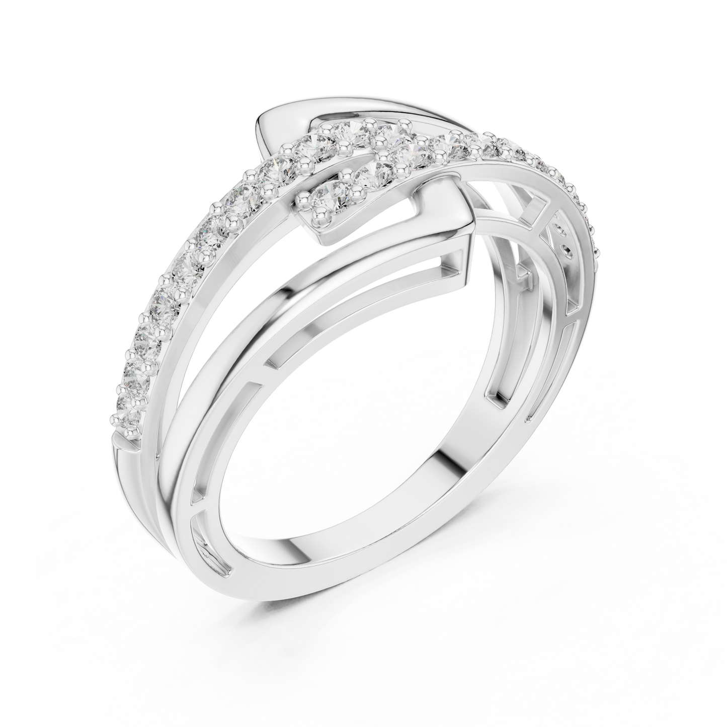 Modern Style Diamond Ring SB-9-59
