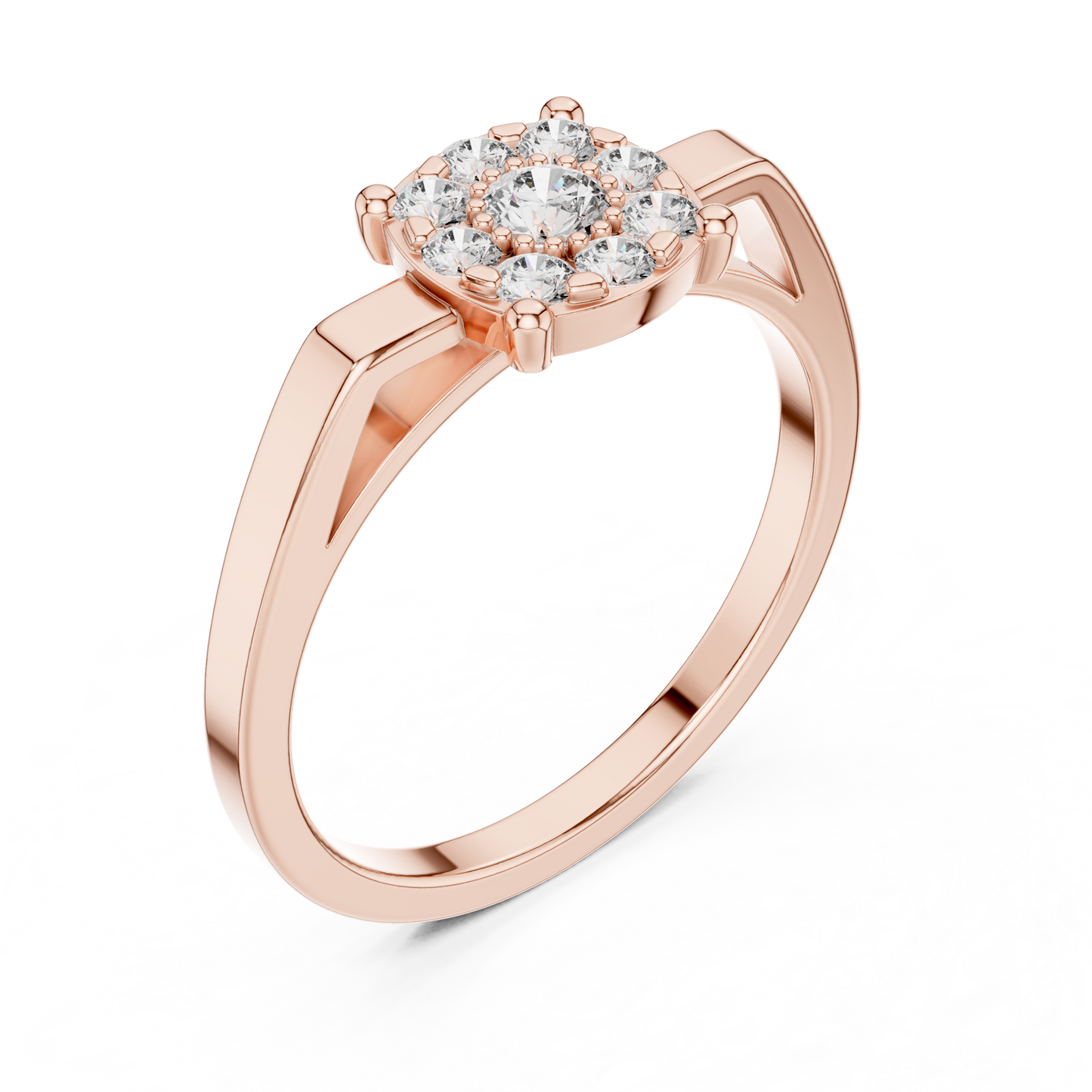 Aesthetic Diamond Ring SB-9-60