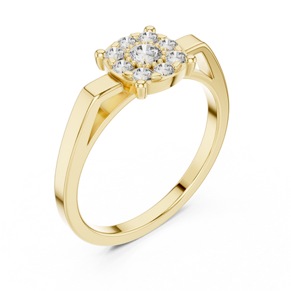 Aesthetic Diamond Ring SB-9-60