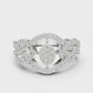 Royal Queen Multi Diamond Ring - SB-9-57