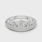 Princess Crown Diamond Ring - SB-9-54