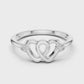 2 Hearts Diamond Ring - SB-6-23