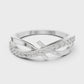 Curvy Modern Diamond Ring SB-9-62