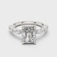 Large Square Diamond Ring - SB-9-1
