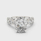 Large Oval Diamond Ring - SB-9-7