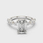 Large Square Diamond Ring - SB-9-9