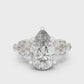 Large Leaf Marquise Diamond Ring - SB-9-19