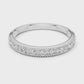 Dotted Border Half Line Diamond Ring - SB-6-11