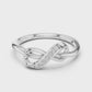 Infinity Pattern Diamond Ring - SB-6-1