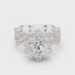Flower Shape Diamond Ring - SB-9-13