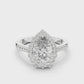 Large Leaf Diamond Ring - SB-9-23