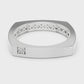 Square Shape Corner Diamond Ring - SB-9-41