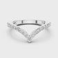 V Shape Diamond Ring - SB-6-18