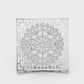 Flower Bouquet Shape Square Base Diamond Ring - SB-9-38